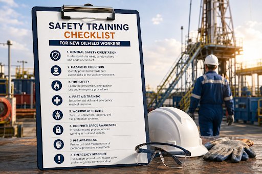 Safety Training Checklist